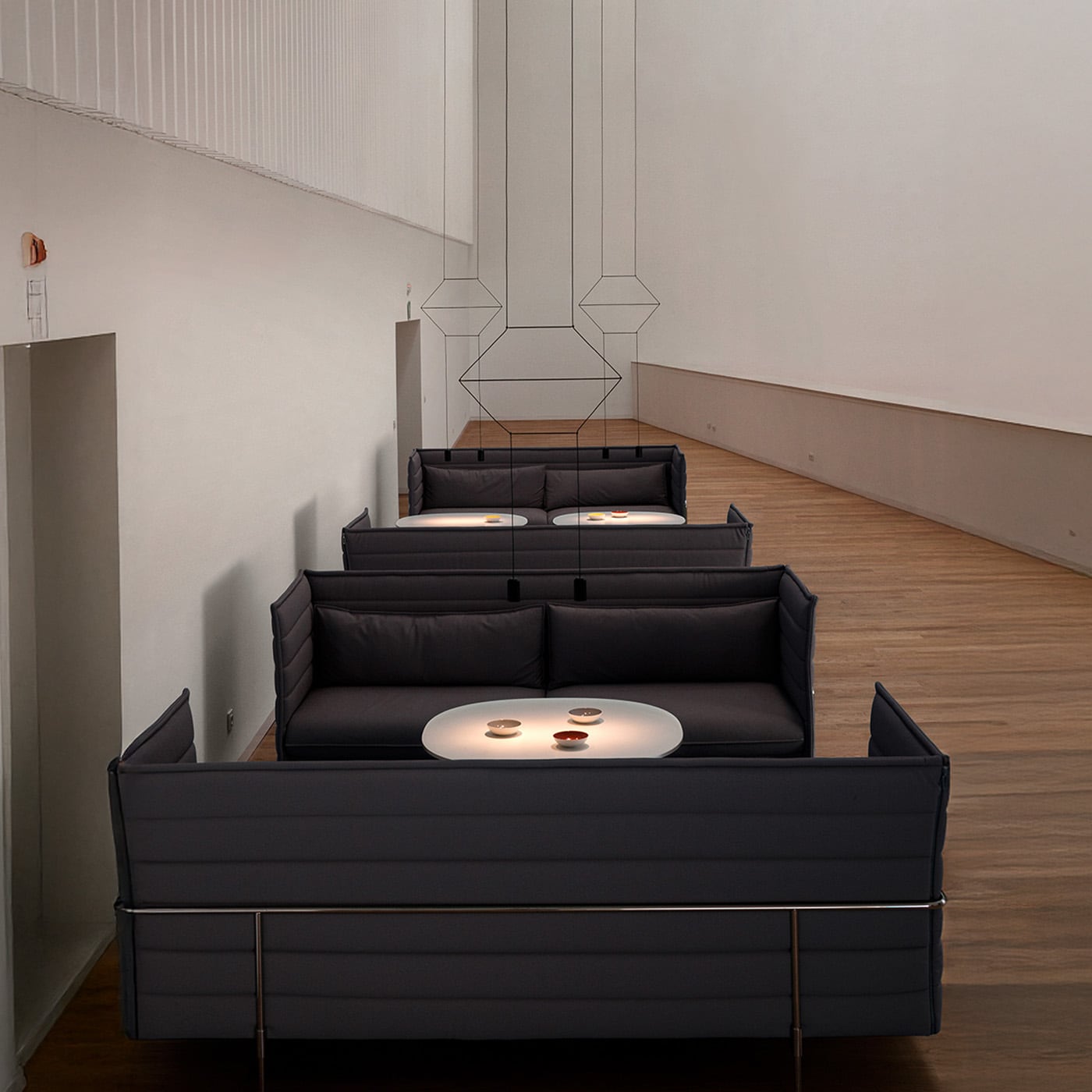 Vibia Wireflow Lineal Sospensione