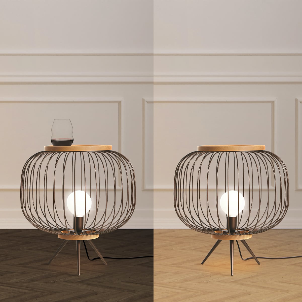 Tooy Chaplin Piantana