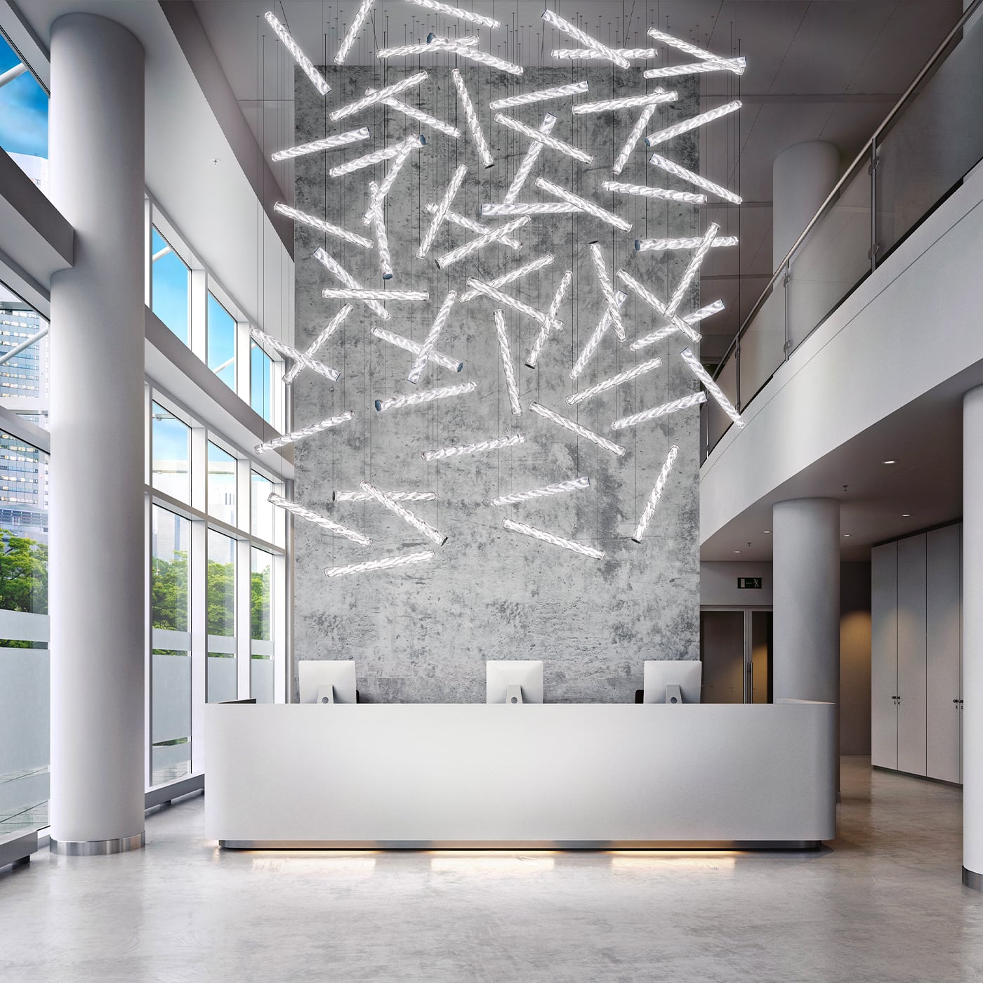 Slamp Hugo Architectural Sospensione