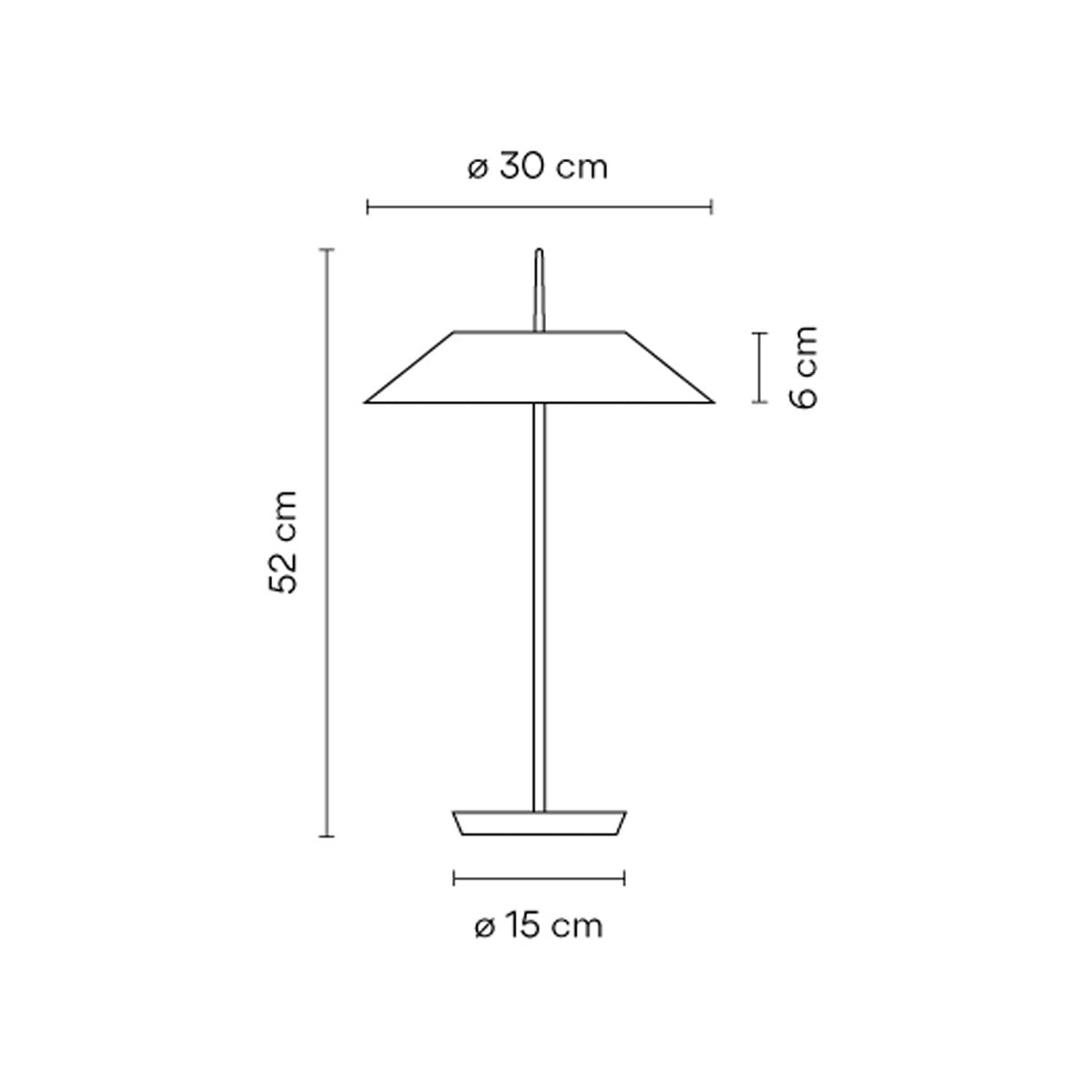 Vibia Mayfair Lampada Tavolo